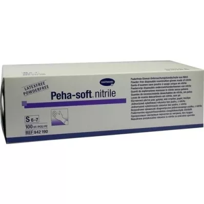 PEHA-SOFT nitrile Unt.Hand.unste.puderfrei S, 100 pcs