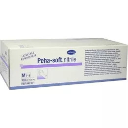 PEHA-SOFT nitrile Unt.Hand.unste.puderfrei M, 100 pcs