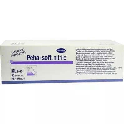 PEHA-SOFT nitrile Unt.Hand.unste.powderfree XL, 90pcs