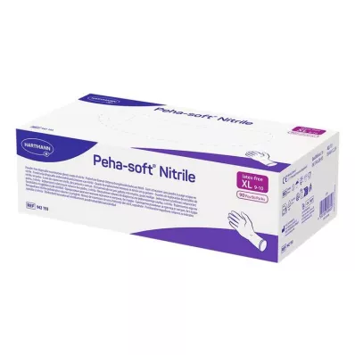 PEHA-SOFT nitrile Unt.Hand.unste.powderfree XL, 90pcs PEHA-SOFT nitrile Unt.Hand.unste.powderfree XL, 90pcs