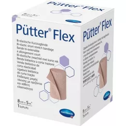 PÜTTER Flex bandage 8 cmx5 m, 1 pc