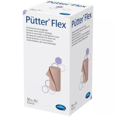 PÜTTER Flex bandage 12 cmx5 m, 1 pc