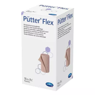 PÜTTER Flex bandage 12 cmx5 m, 1 pc PÜTTER Flex bandage 12 cmx5 m, 1 pc
