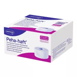 PEHA-HAFT Fixation bandage latex-free 2.5 cmx4 m, 8 pcs