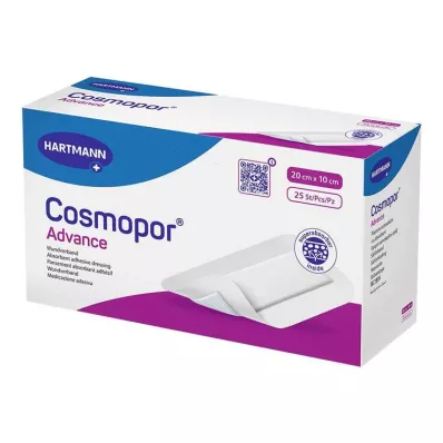 COSMOPOR Advance wound dressing 10x20 cm, 25 pcs COSMOPOR Advance wound dressing 10x20 cm, 25 pcs