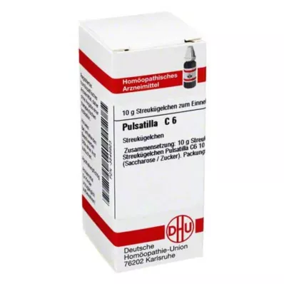 PULSATILLA C 6 globules, 10 g