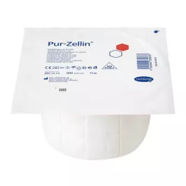 PUR-ZELLIN 4x5 cm non-sterile roll of 500 pcs, 1 pc
