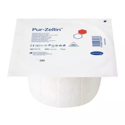 PUR-ZELLIN 4x5 cm non-sterile roll of 500 pcs, 1 pc