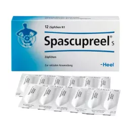 SPASCUPREEL S Suppositories, 12 pcs