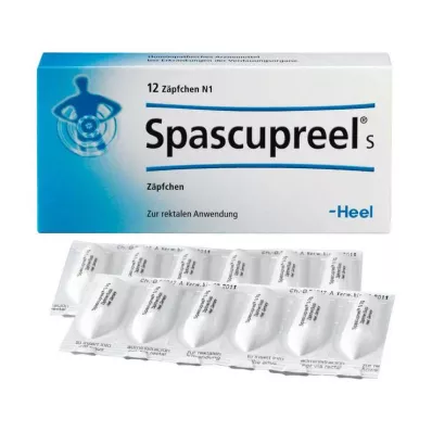 SPASCUPREEL S Suppositories, 12 pcs SPASCUPREEL S Suppositories, 12 pcs