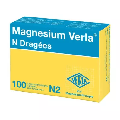 MAGNESIUM VERLA N Coated tablets, 100 pc