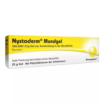 NYSTADERM Mouth gel, 25 g NYSTADERM Mouth gel, 25 g