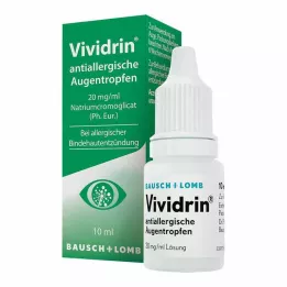 VIVIDRIN anti-allergic eye drops, 10 ml
