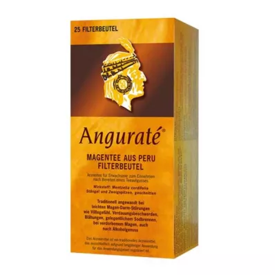 ANGURATE Stomach tea filter sachet, 25X1.5 g ANGURATE Stomach tea filter sachet, 25X1.5 g