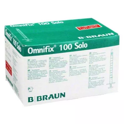 OMNIFIX Insulin syringe 1 ml for U100, 100 pcs OMNIFIX Insulin syringe 1 ml for U100, 100 pcs