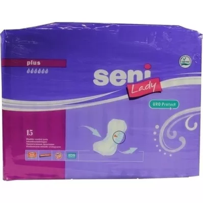 SENI Lady incontinence pad plus, 15 pcs