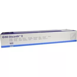 BD DISCARDIT II Syringe 2 ml, 100X2 ml