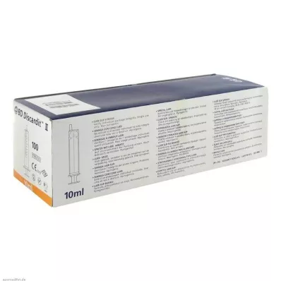 BD DISCARDIT II Syringe 10 ml, 100X10 ml