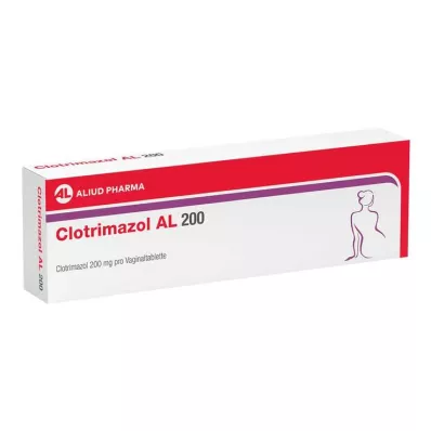 CLOTRIMAZOL AL 200 vaginal tablets, 3 pcs CLOTRIMAZOL AL 200 vaginal tablets, 3 pcs