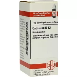 CAPSICUM D 12 globules, 10 g