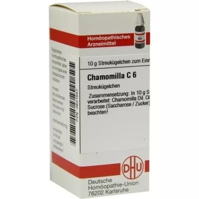 CHAMOMILLA C 6 globules, 10 g