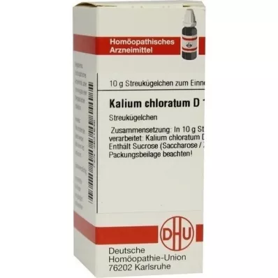 KALIUM CHLORATUM D 12 globules, 10 g