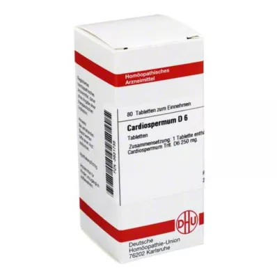 CARDIOSPERMUM D 6 tablets, 80 pc CARDIOSPERMUM D 6 tablets, 80 pc