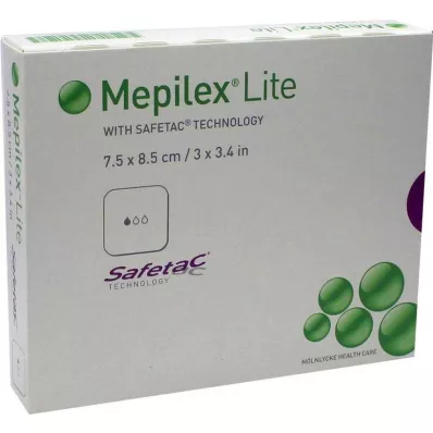 MEPILEX Lite foam dressing 7.5x8.5 cm sterile, 5 pcs MEPILEX Lite foam dressing 7.5x8.5 cm sterile, 5 pcs