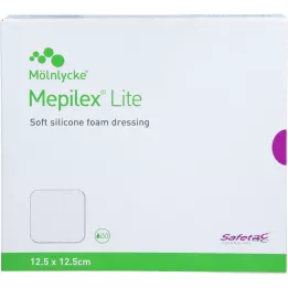 MEPILEX Lite foam dressing 12.5x12.5 cm sterile, 5 pcs