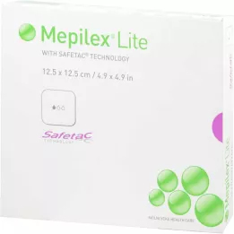 MEPILEX Lite foam dressing 12.5x12.5 cm sterile, 5 pcs