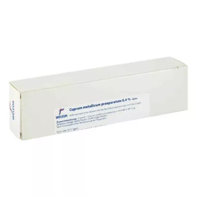 CUPRUM METALLICUM praep.0.4% ointment, 65 g