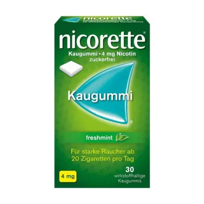 NICORETTE 4 mg freshmint chewing gum, 30 pcs