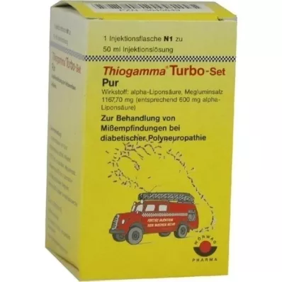 THIOGAMMA Turbo Set Pur injection vials, 50 ml