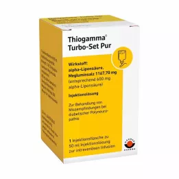 THIOGAMMA Turbo Set Pur injection vials, 50 ml