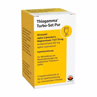 THIOGAMMA Turbo Set Pur injection vials, 50 ml