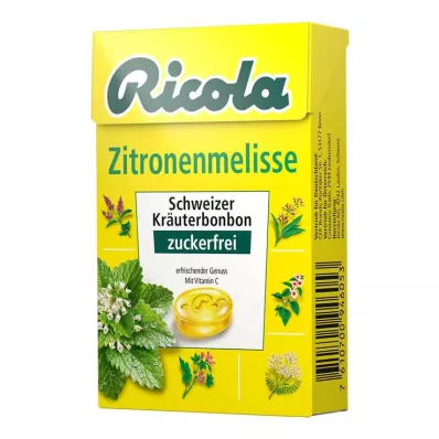 RICOLA o.Z.Box lemon balm candies, 50 g RICOLA o.Z.Box lemon balm candies, 50 g