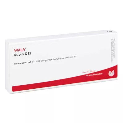 RUBIN D 12 Ampoules, 10X1 ml RUBIN D 12 Ampoules, 10X1 ml