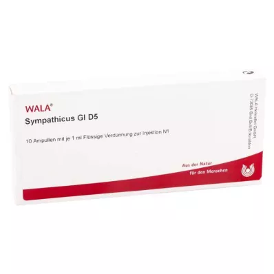 SYMPATHICUS GL D 5 ampoules, 10X1 ml SYMPATHICUS GL D 5 ampoules, 10X1 ml