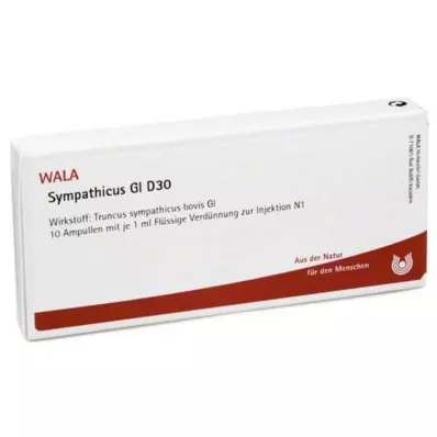 SYMPATHICUS GL D 30 Ampoules, 10X1 ml SYMPATHICUS GL D 30 Ampoules, 10X1 ml