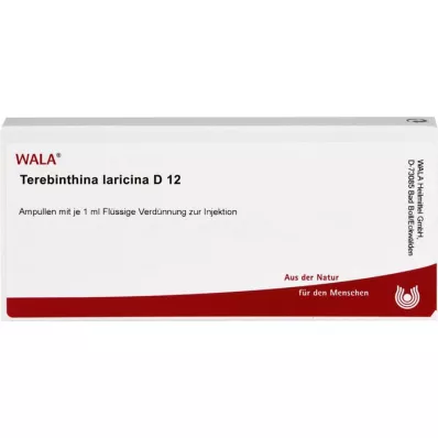 TEREBINTHINA LARICINA D 12 Ampoules, 10X1 ml