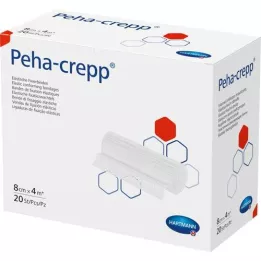 PEHA CREPP Fixation bandage 8 cmx4 m, 20 pcs