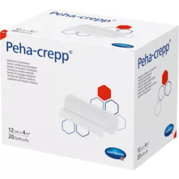 PEHA CREPP Fixation bandage 12 cmx4 m, 20 pcs