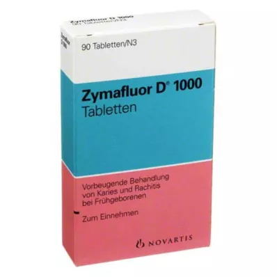 ZYMAFLUOR D 1,000 tablets, 90 pc ZYMAFLUOR D 1,000 tablets, 90 pc