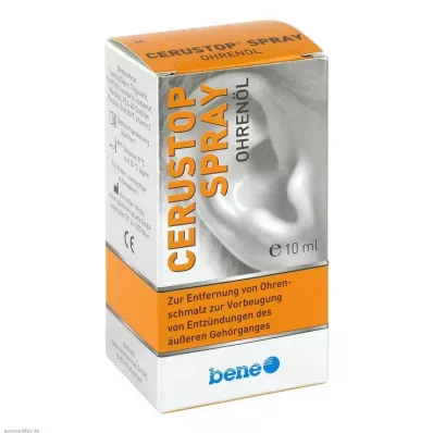 CERUSTOP Ear oil spray, 10 ml CERUSTOP Ear oil spray, 10 ml