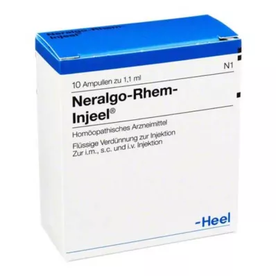 NERALGO Rhem Injeel Ampoules, 10 pcs NERALGO Rhem Injeel Ampoules, 10 pcs