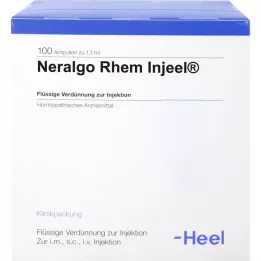 NERALGO Rhem Injeel Ampoules, 100 pcs