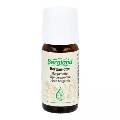 BERGAMOTTE OIL, 10 ml BERGAMOTTE OIL, 10 ml