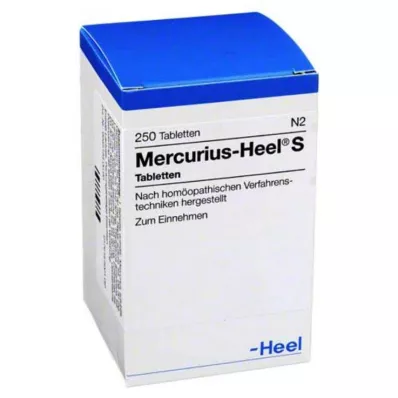 MERCURIUS HEEL S Tablets, 250 pc