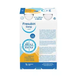 FRESUBIN ENERGY DRINK Multifruit Drink Bottle 6X4X200 ml