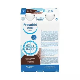 FRESUBIN ENERGY DRINK Chocolate Drink Bottle 6X4X200 ml